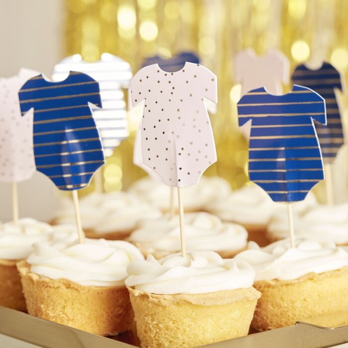 Gender Reveal Cupcake Toppers