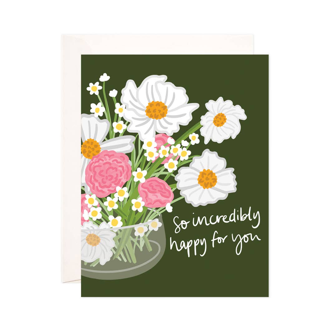 Happy Daisies Greeting Card