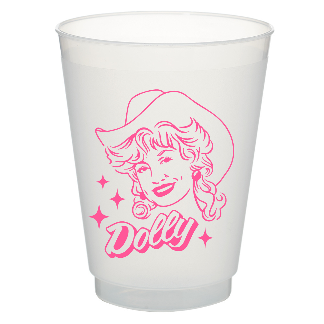 dolly plastic cups
