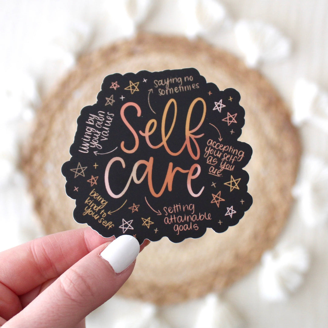 Self Care Sticker