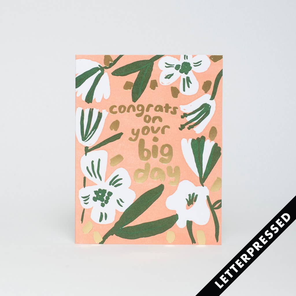 Big Day Congrats Card