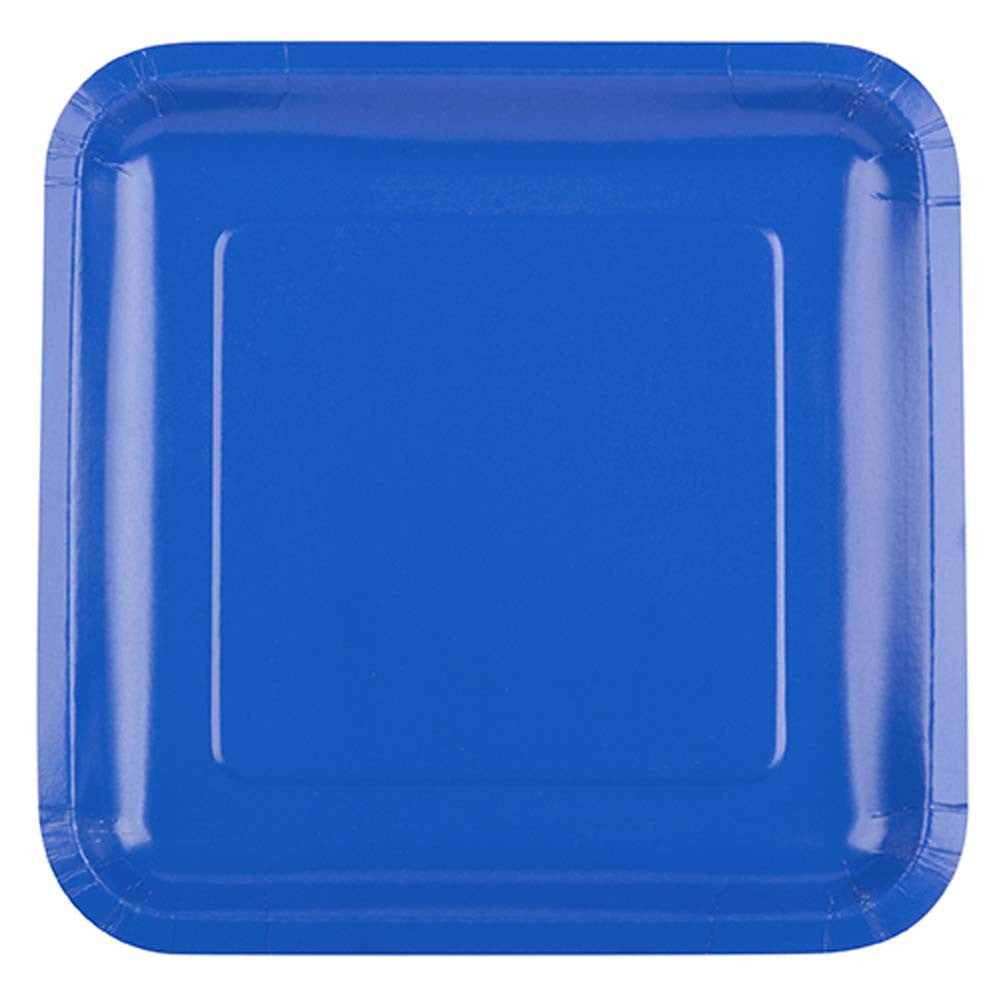 Cobalt Square Dinner Plate (18 per pack)