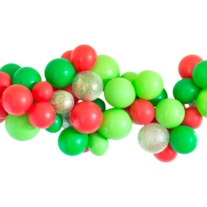 Tinsel Balloon Garland