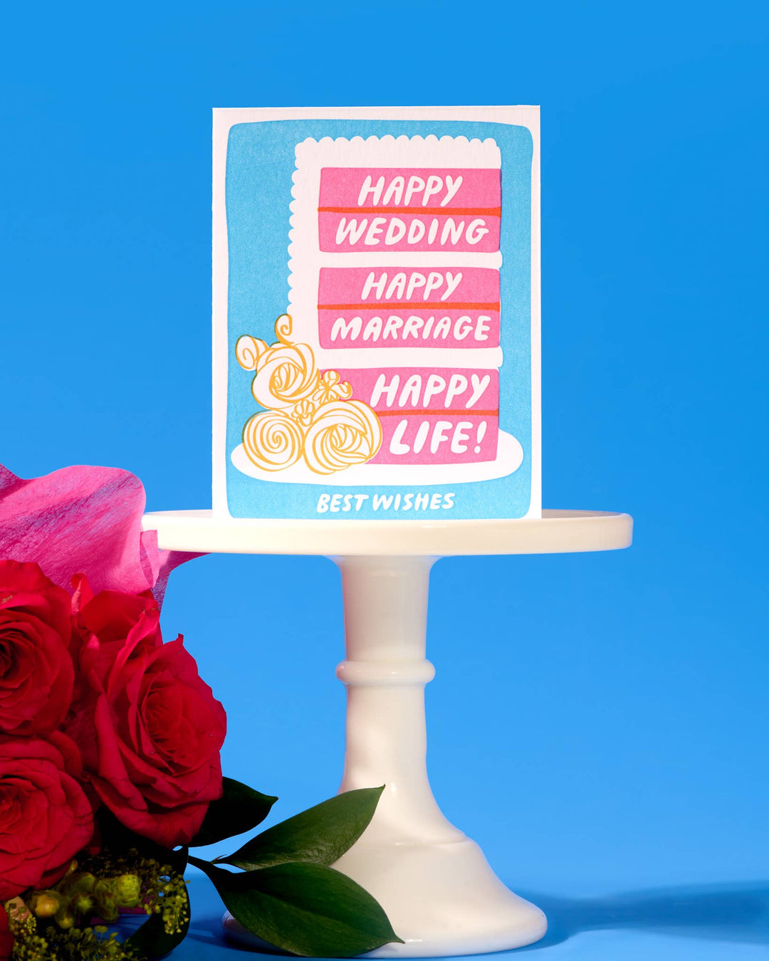 Happy Life Cake Card