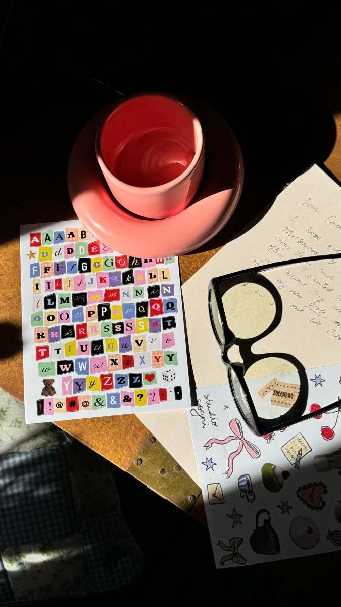 Letter Stickers!