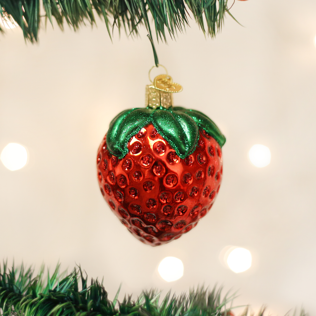 Summer Strawberry Ornament