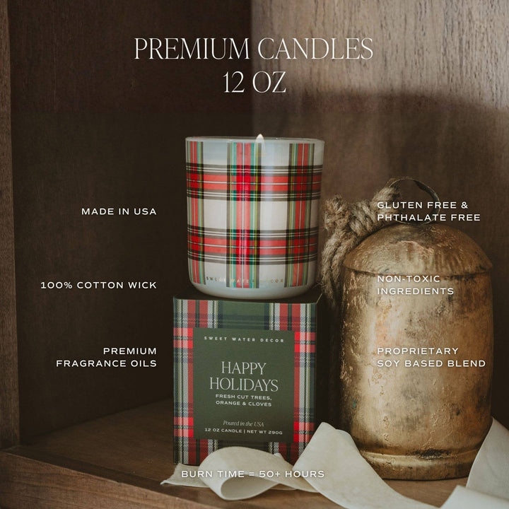 Warm and Cozy Soy Candle