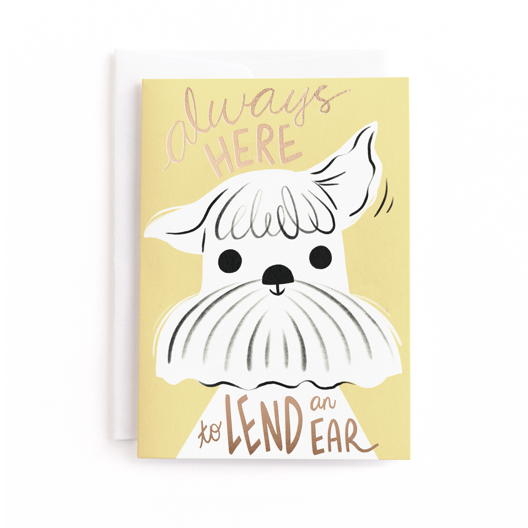 Lend An Ear Card