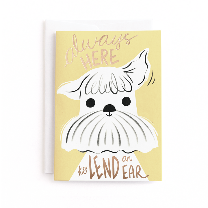 Lend An Ear Card