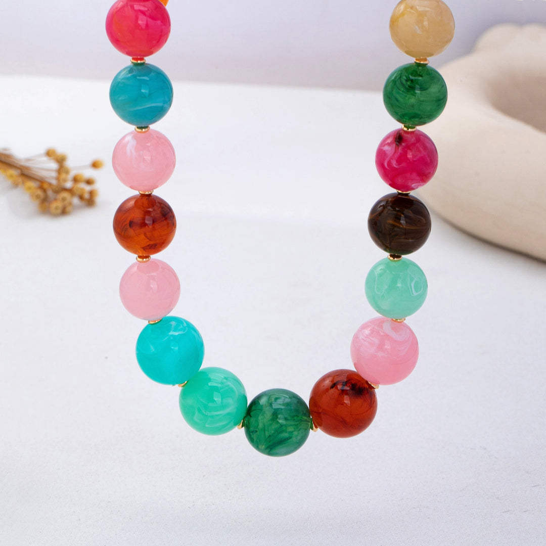 Multi Beaded Necklace