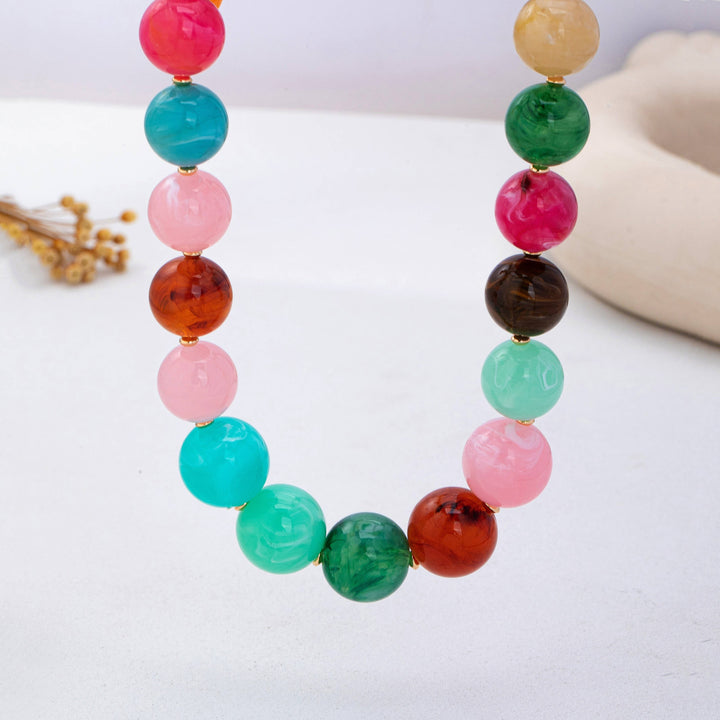 Multi Beaded Necklace