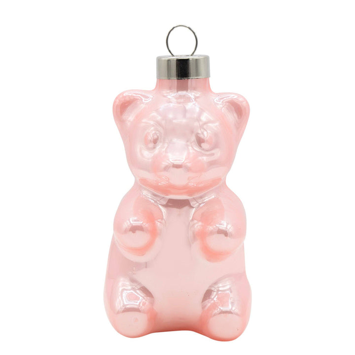 Iridescent Pink Gummy Bear Ornament