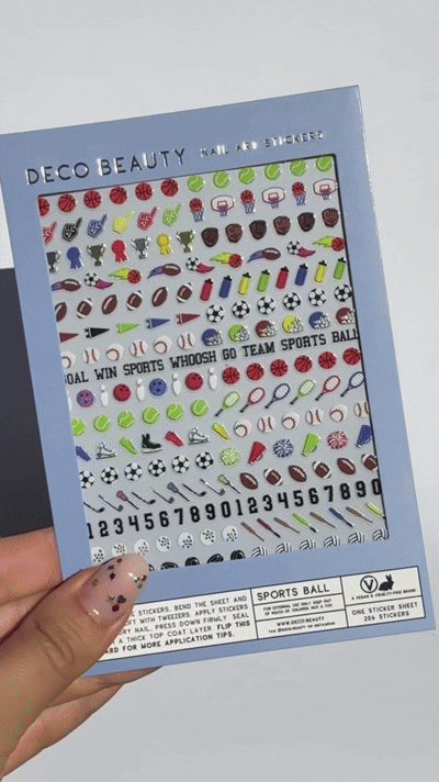 Sports Nail Art Stickers