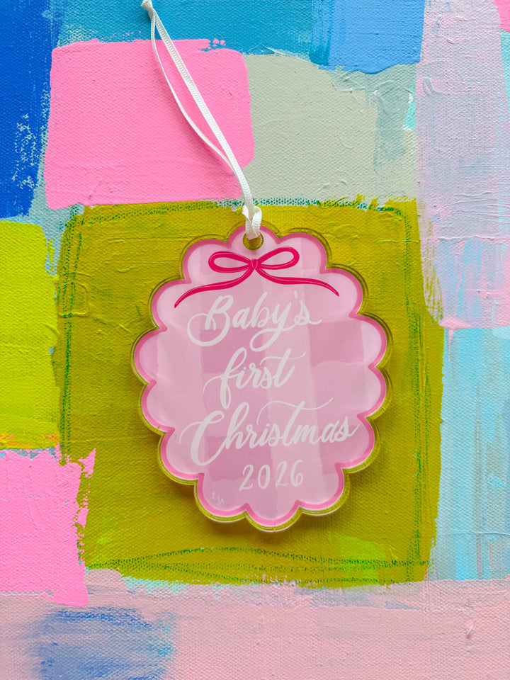 Baby's First Christmas 2026 Ornament