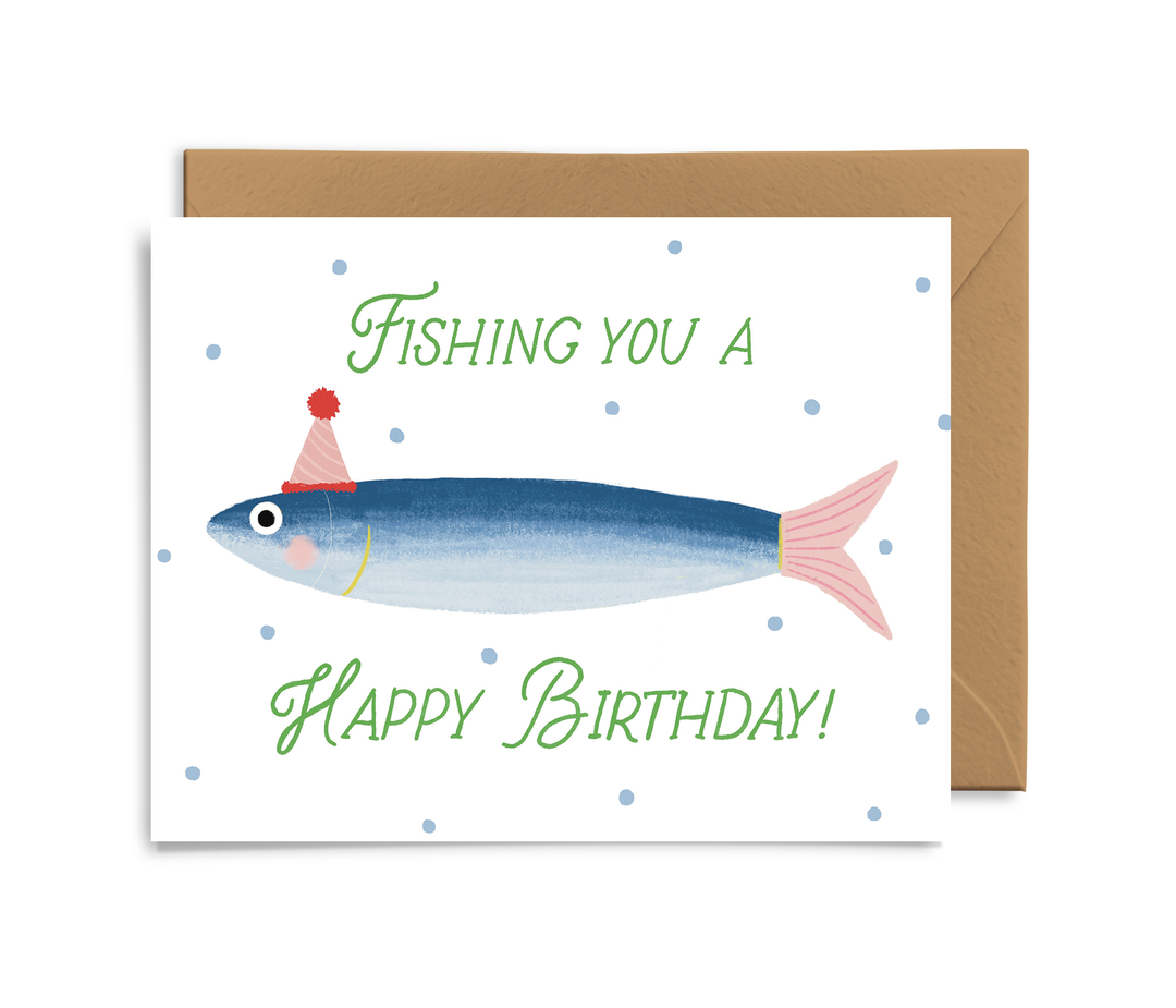 Birthday Fish Card
