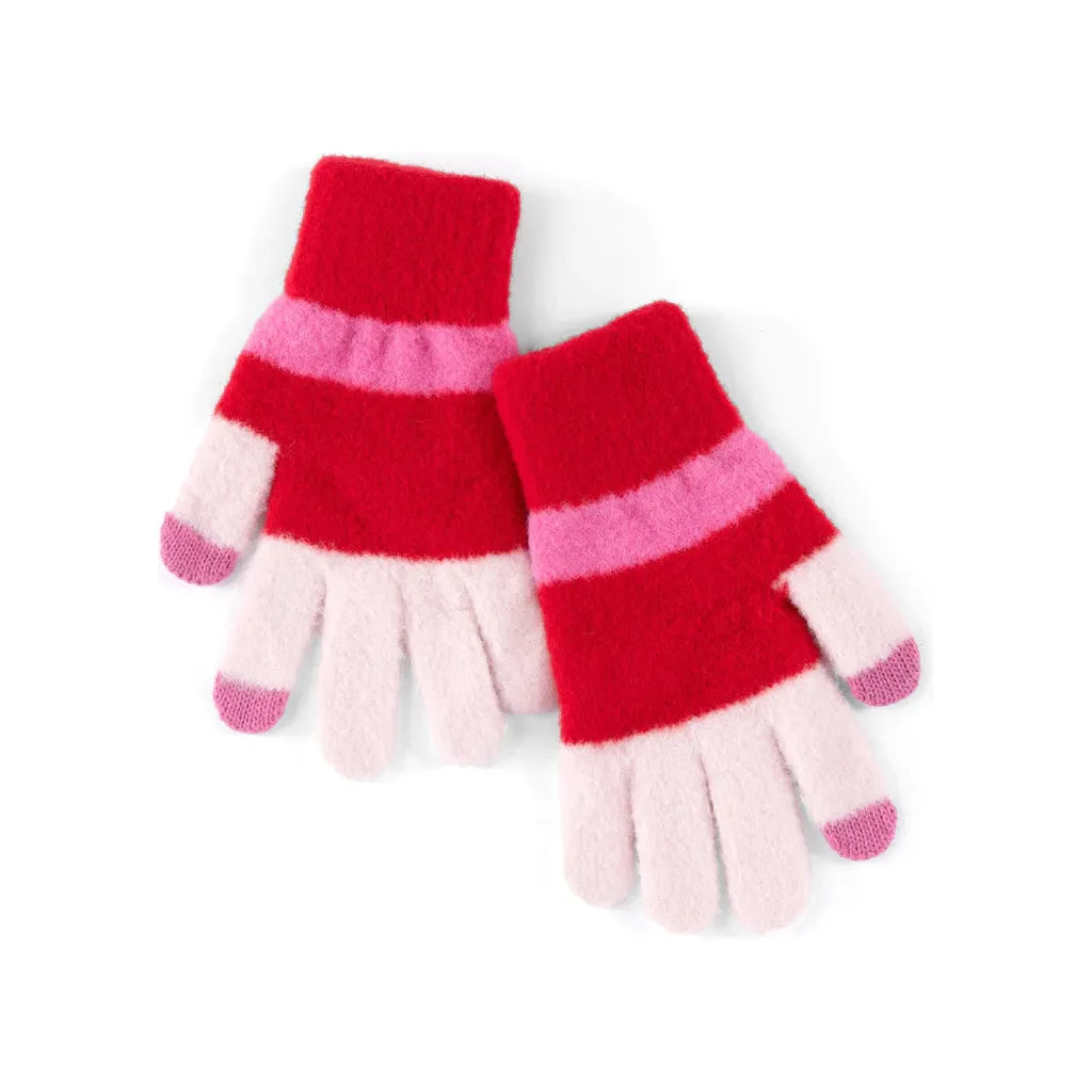 Red Holis Touchscreen Gloves