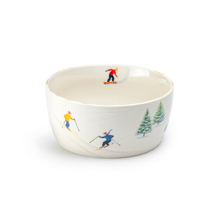 Winter Ski Slope  Bowl