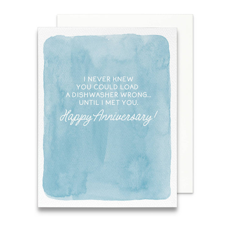 Load the Dishwasher Wrong Greeting Card
