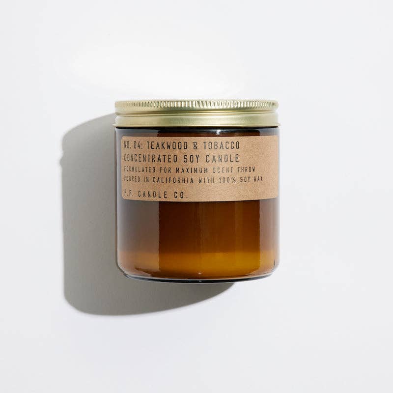 Teakwood & Tobacco Large Candle