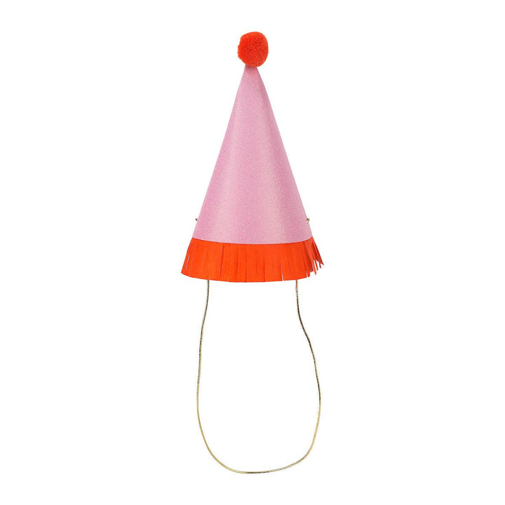 Mini Glitter Party Hats