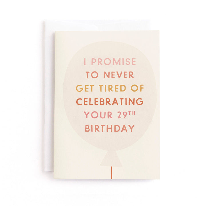 29 Forever Card