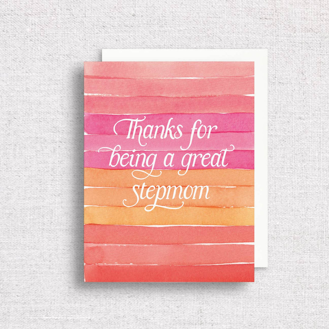 Thanks for Being a Great Stepmom Card