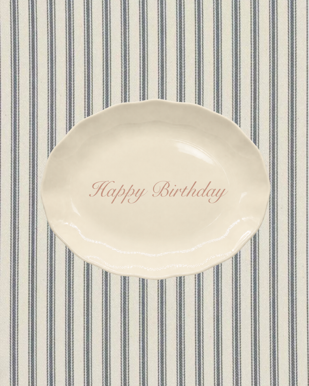 Happy Birthday Keepsake Plate