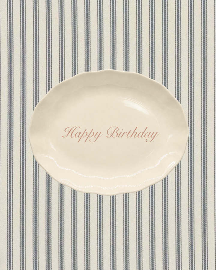 Happy Birthday Keepsake Plate