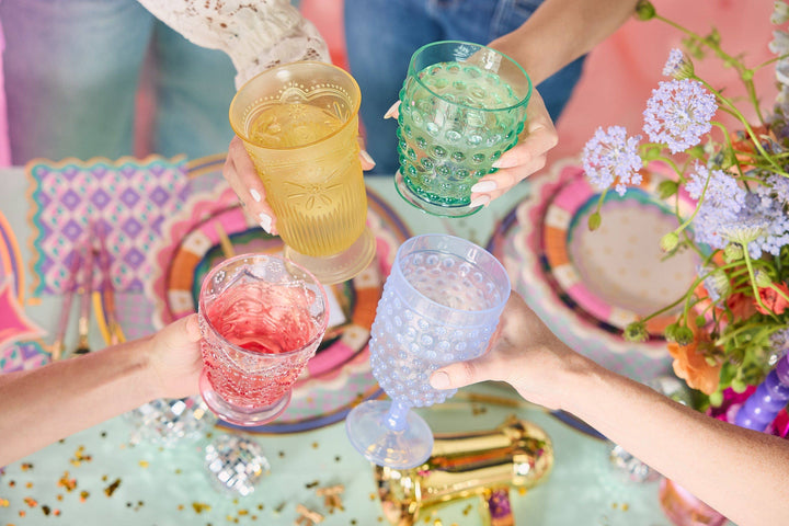 Reusable Pastel Vintage Cups