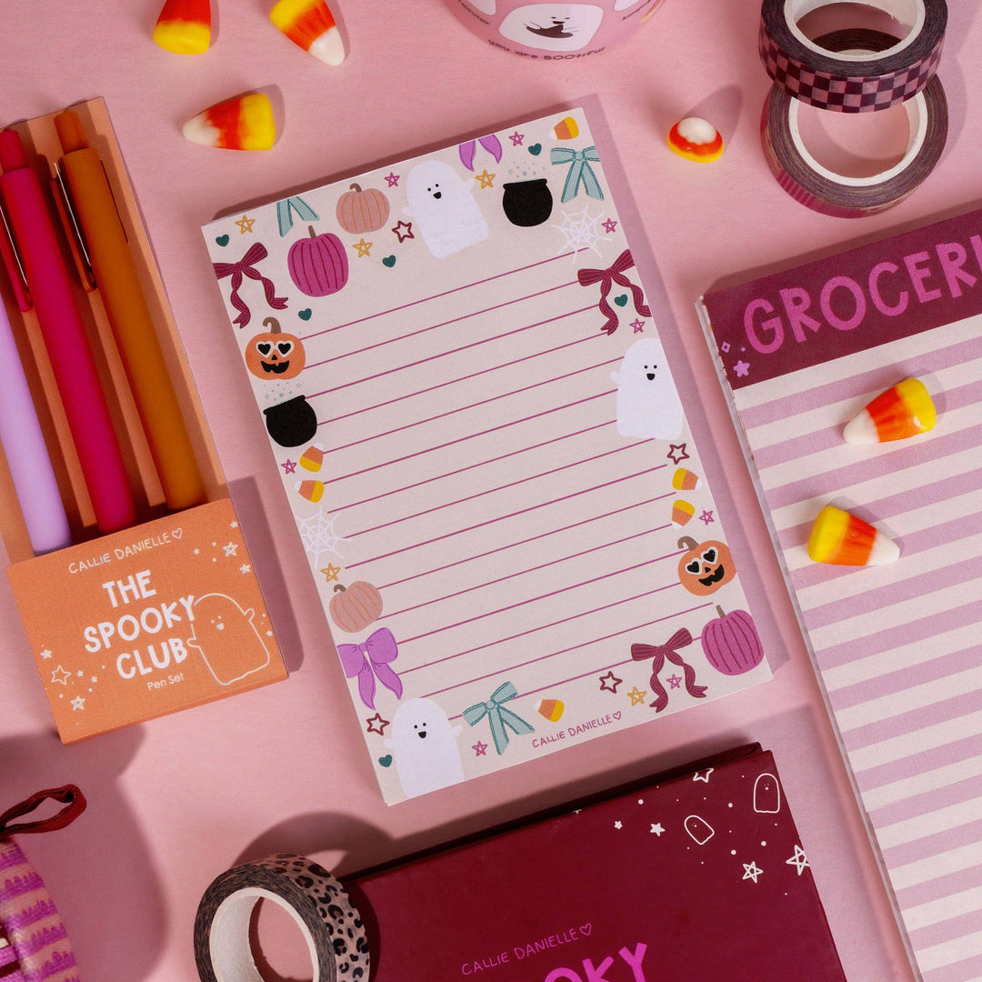 Halloween Coquette Notepad
