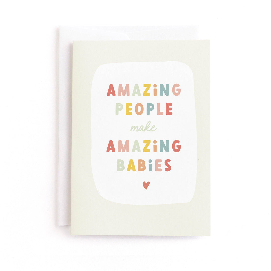 Amazing Babies Card