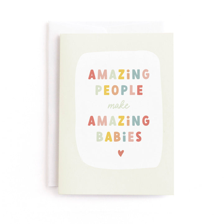 Amazing Babies Card