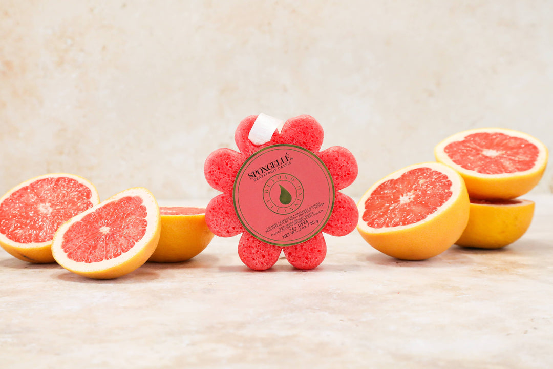Grapefruit Cassis Wild Flower Soap Sponge