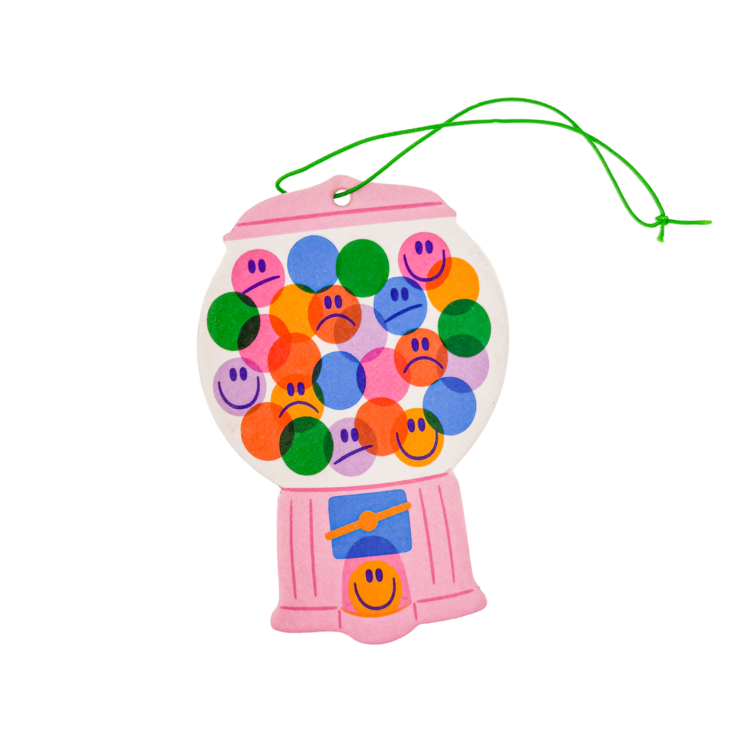 Emotional Gumball Machine Air Freshener