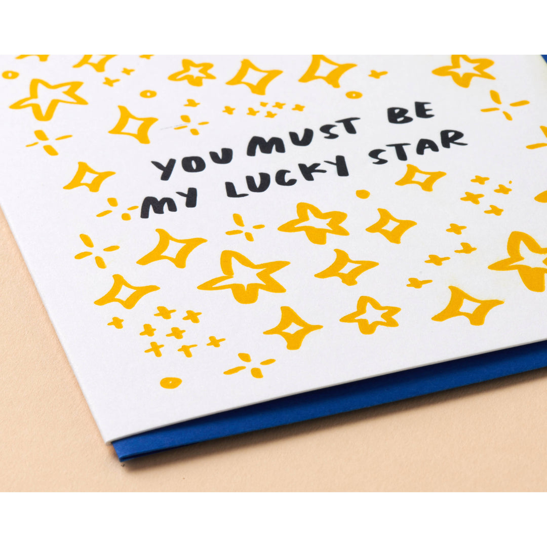 Lucky Star Anniversary Greeting Card