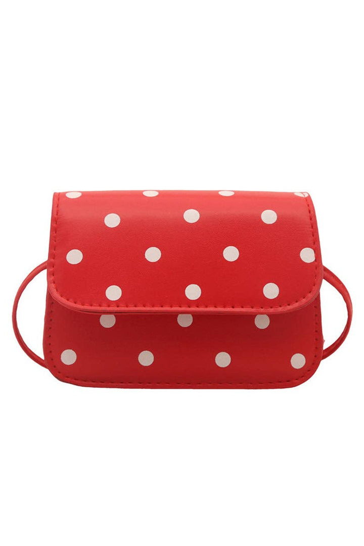 Polka Dot Mini Crossbody Bag