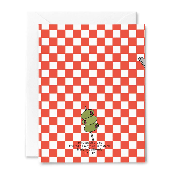 Love You More Than Pasta Card