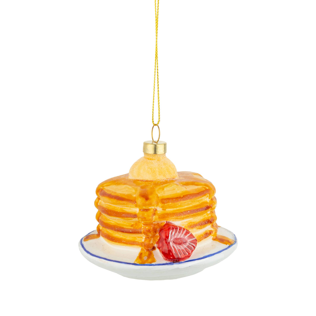 Pancakes on Plate Ornament