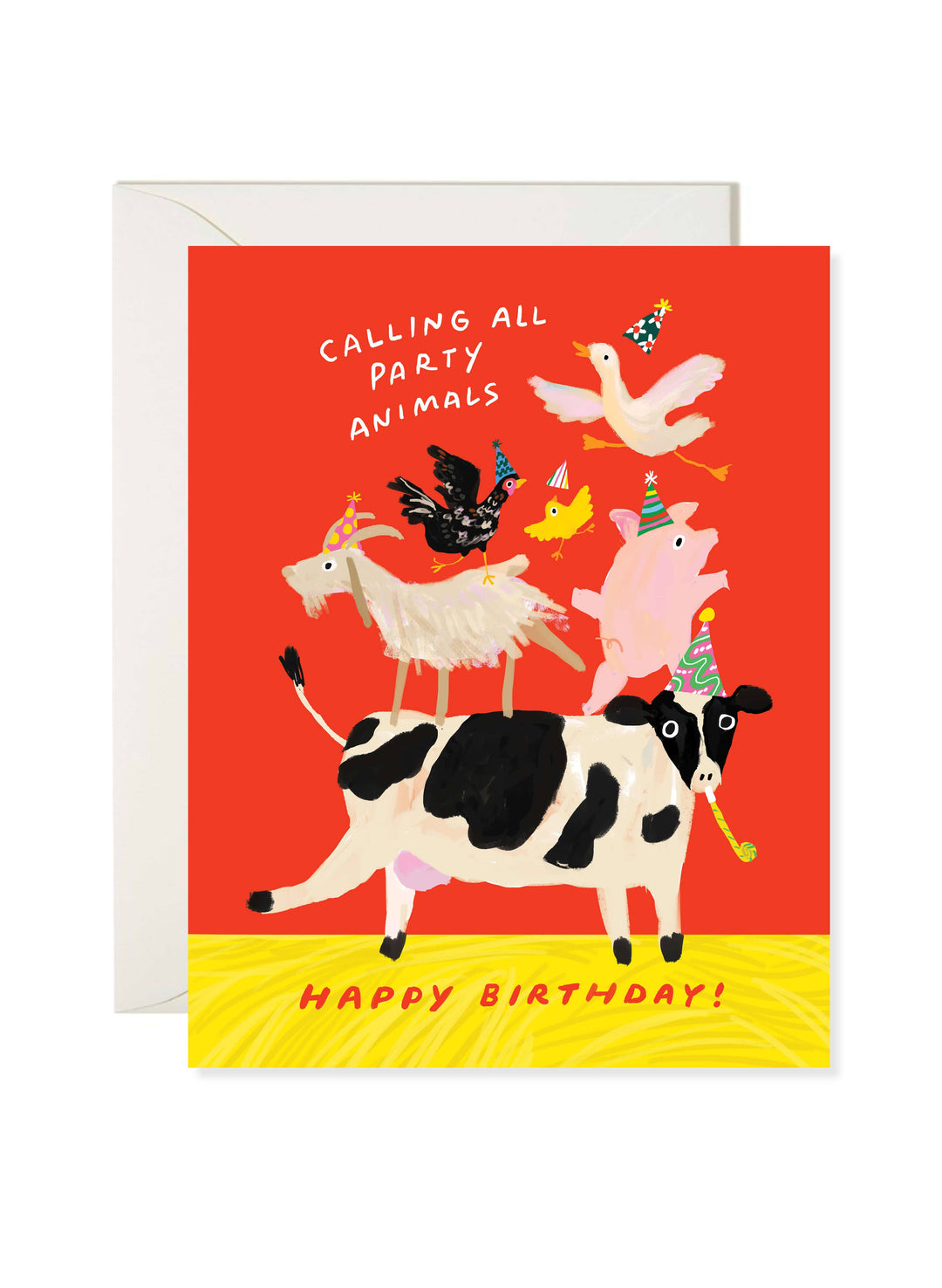 Farm Party Animal Card