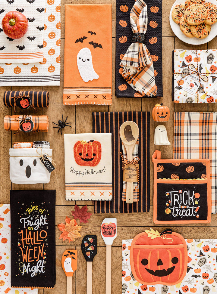 Lil Jack O' Lantern Embellished Potholder