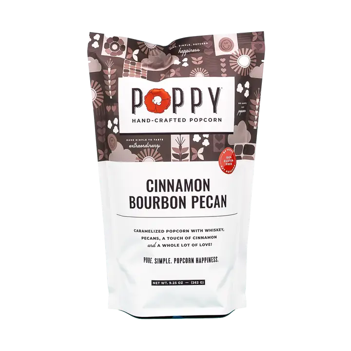 Cinnamon Bourbon Pecan Popcorn