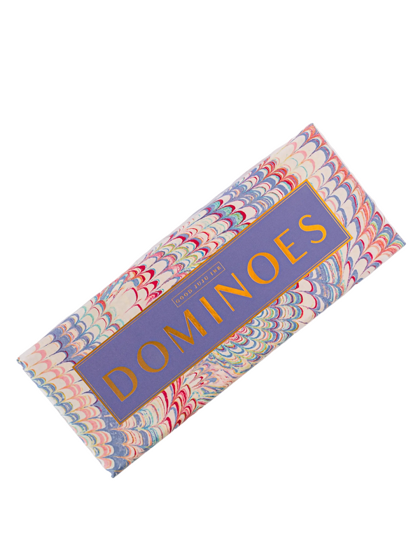 Marbled Colors Domino Set