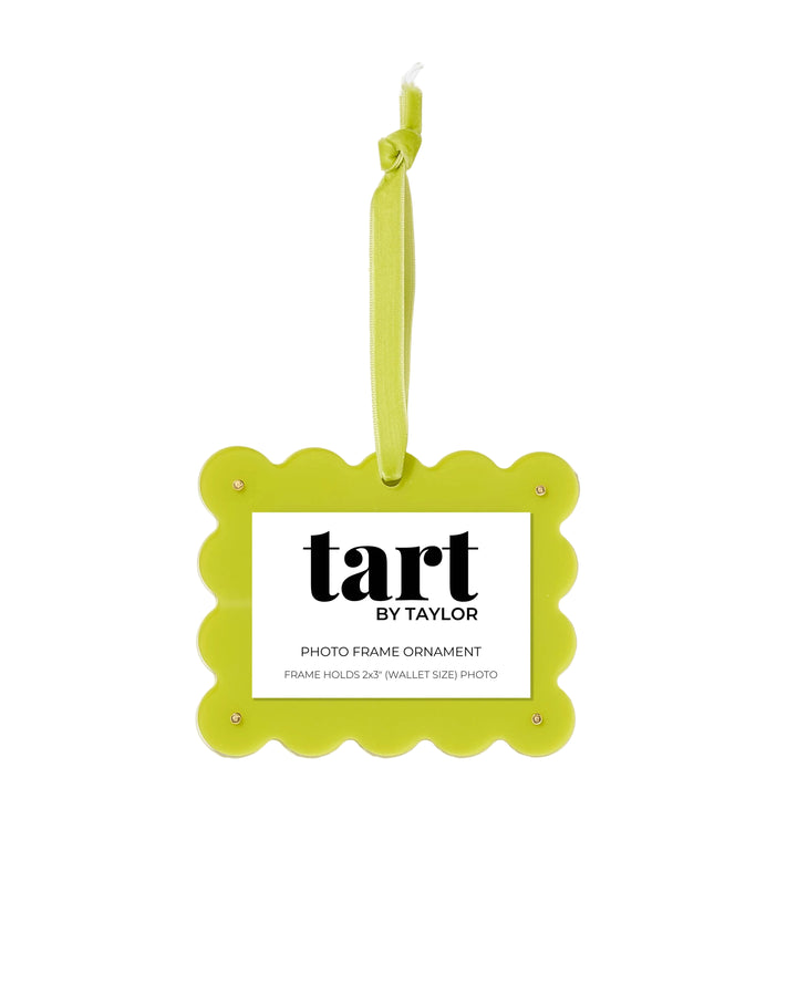 Chartreuse Frame Ornament
