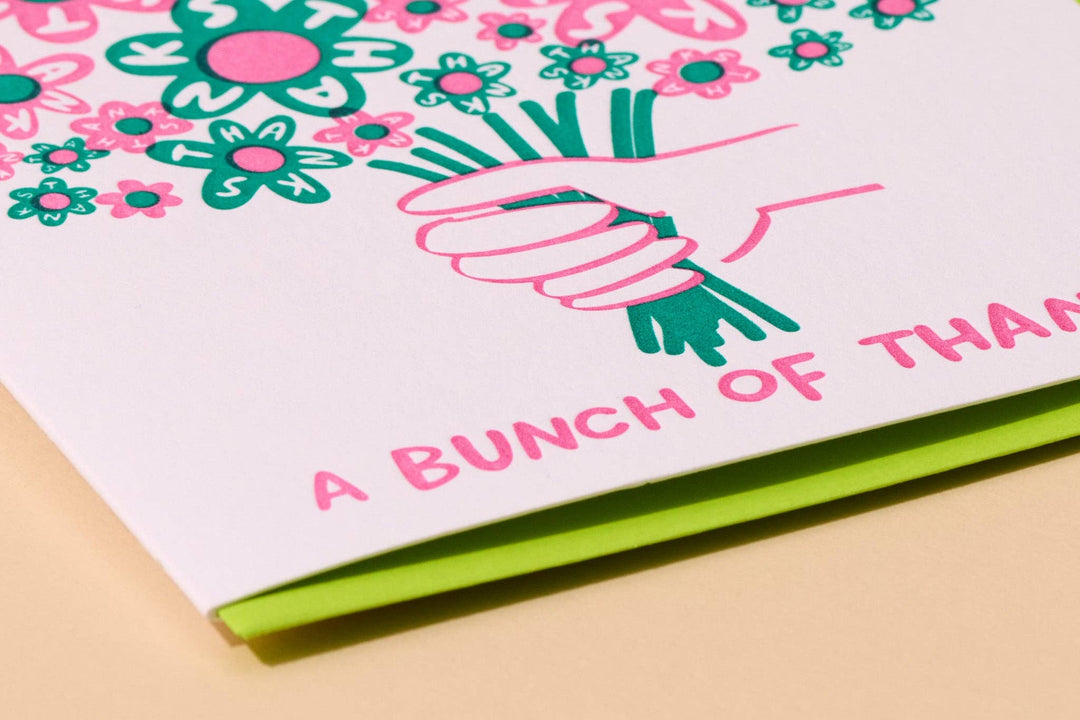 Bunch of Thanks Card