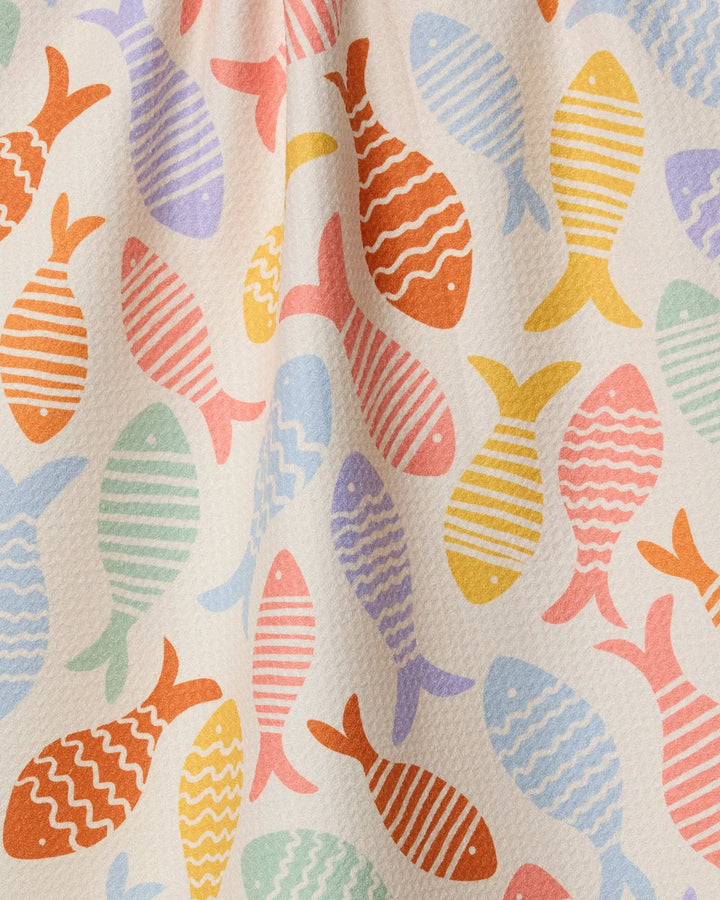Fish Flip Tea Towel