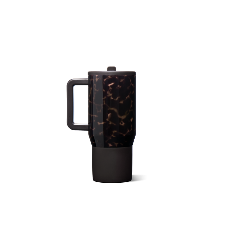 Mocha Tortoise Traveler Tumbler