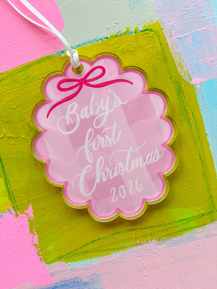 Baby's First Christmas 2026 Ornament