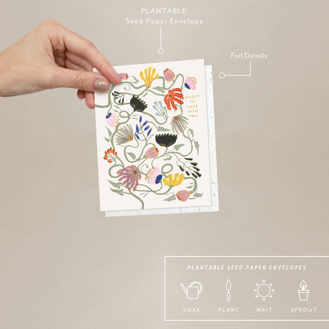Widly In Love Card