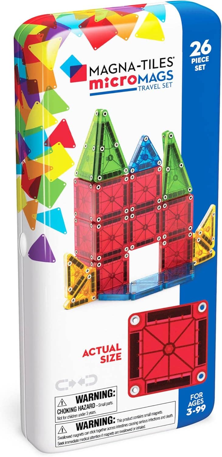 Magna-Tiles MicroMAGS