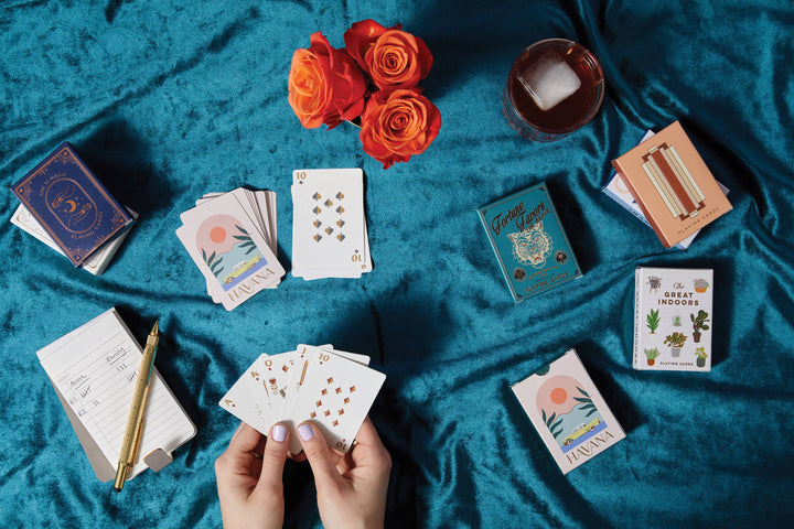 Cats Playing Cards